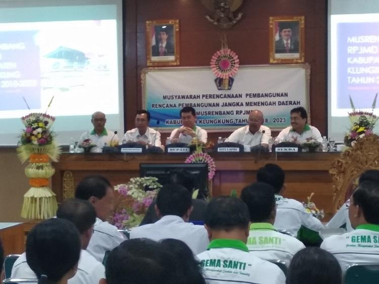 Musrenbang RPJMD Kabupaten Klungkung Tahun 2018-2023